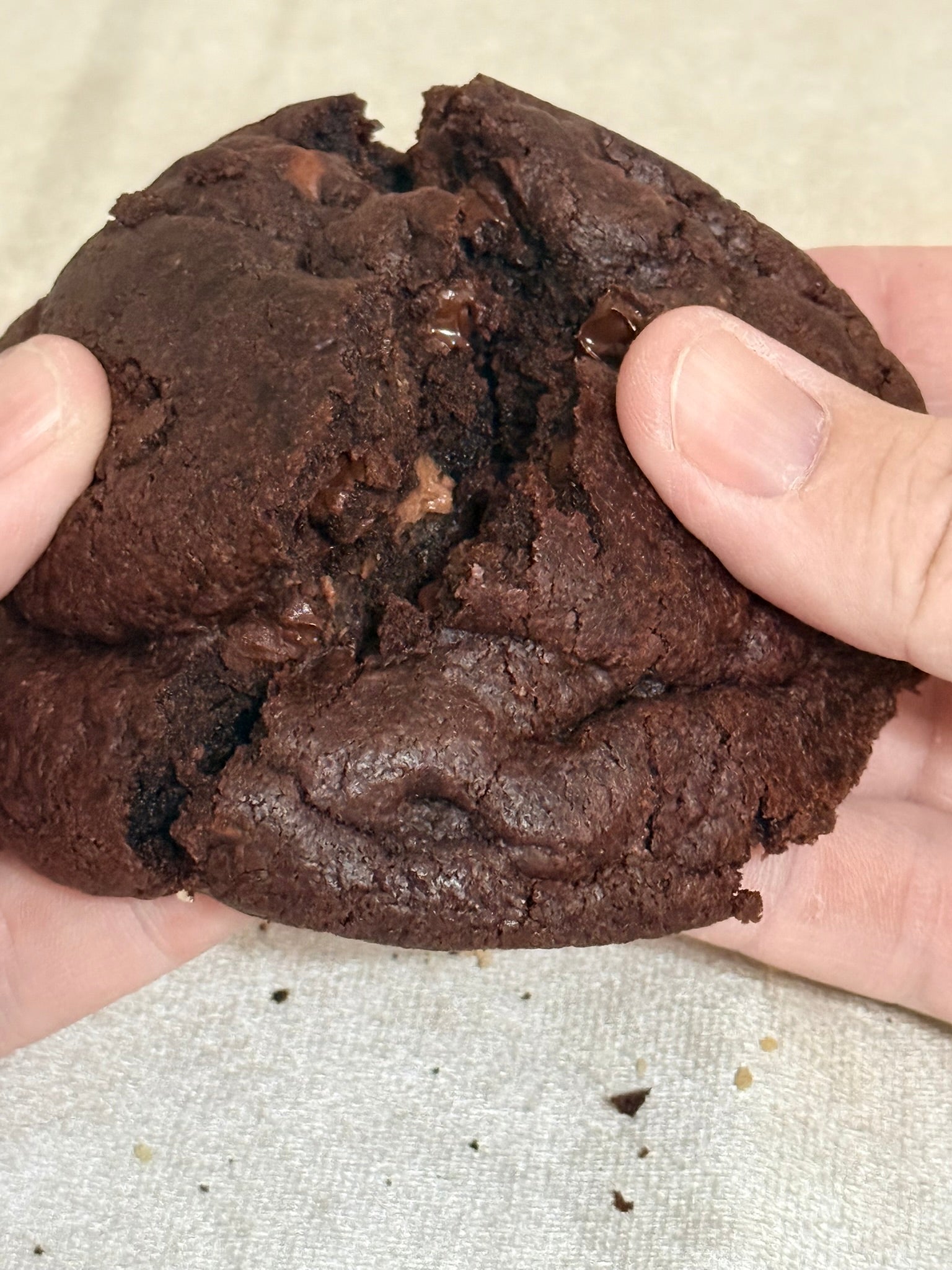 Macho Choco- Triple chocolate Cookie